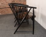 Vintage Pair Swedish Ebonized Beechwood Sunfeather Lounge Chairs by Sonna Rosen - Image 17
