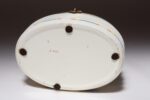 German Art Deco Ceramic and Brass Biscuit Tin with Geometric Motif - Image 21