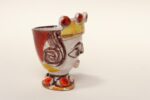 Diminutive Italian Modern Ceramic "King" Candle Holder by Giovannni De Simone - Image 3