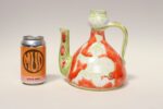 Vintage Italian Hand Painted Ceramic Figural Pitcher Vase by Giovanni de Simone - Image 6