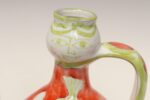 Vintage Italian Hand Painted Ceramic Figural Pitcher Vase by Giovanni de Simone - Image 7