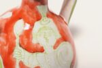 Vintage Italian Hand Painted Ceramic Figural Pitcher Vase by Giovanni de Simone - Image 11