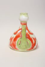 Vintage Italian Hand Painted Ceramic Figural Pitcher Vase by Giovanni de Simone - Image 5