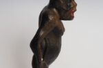 Vintage 1920s Carved and Painted Chalkware King Kong Sculpture - Image 6