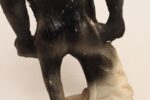 Vintage 1920s Carved and Painted Chalkware King Kong Sculpture - Image 14