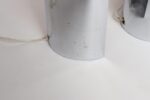 Pair of Italian Modern Space Age Sculptural Chrome "Helmet" Table Lamps - Image 19