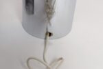 Pair of Italian Modern Space Age Sculptural Chrome "Helmet" Table Lamps - Image 21