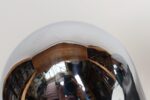 Pair of Italian Modern Space Age Sculptural Chrome "Helmet" Table Lamps - Image 16