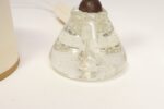 Pair of Diminutive Vintage Italian Blown Art Glass Boudoir Bedside Table Lamps - Image 10