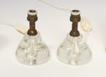 Pair of Diminutive Vintage Italian Blown Art Glass Boudoir Bedside Table Lamps - Image 7