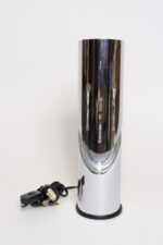 Vintage Italian Chrome and Glass Collapsible Table Lamp by Oscar Torlasco - Image 11