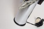 Vintage Italian Chrome and Glass Collapsible Table Lamp by Oscar Torlasco - Image 26