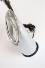 Vintage Italian Chrome and Glass Collapsible Table Lamp by Oscar Torlasco - Image 24