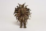 Vintage Brutalist Embossed Brass and Steel Lion Sculpture by Pal Kepenyes - Image 2