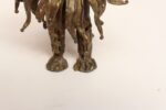 Vintage Brutalist Embossed Brass and Steel Lion Sculpture by Pal Kepenyes - Image 20