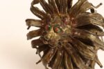 Vintage Brutalist Embossed Brass and Steel Lion Sculpture by Pal Kepenyes - Image 11