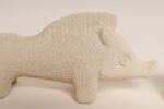 Set of Three Vintage Italian Unglazed Ceramic Boars by Aldo Londi for Bitossi - Image 11
