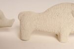 Set of Three Vintage Italian Unglazed Ceramic Boars by Aldo Londi for Bitossi - Image 13