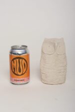 Vintage Italian Unglazed Rimini Ceramic Owl Italy by Aldo Londi for Bitossi - Image 6