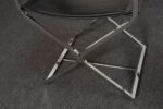 Pair of Vintage Chrome and Naugahyde Director's Chairs by Robert Kjer Jakobsen - Image 16