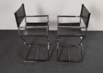Pair of Vintage Chrome and Naugahyde Director's Chairs by Robert Kjer Jakobsen - Image 3