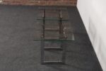Mid Century American Modern Side / End Tables in Chrome with Square Glass Tops - Image 10