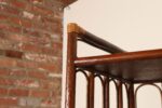 Vintage French Stained Bamboo and Rattan Six Tier Open Etagere / Bookshelf - Image 14