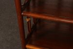 Vintage French Stained Bamboo and Rattan Six Tier Open Etagere / Bookshelf - Image 22