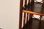 Vintage French Stained Bamboo and Rattan Six Tier Open Etagere / Bookshelf - Image 20