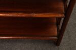 Vintage French Stained Bamboo and Rattan Six Tier Open Etagere / Bookshelf - Image 25