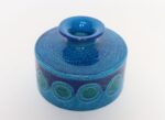 Vintage Italian Modern Ceramic Rimini Blu "Ikano" Vase by Aldo Londi for Bitossi - Image 2