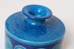 Vintage Italian Modern Ceramic Rimini Blu "Ikano" Vase by Aldo Londi for Bitossi - Image 10