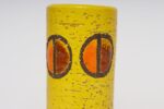 Vintage Bitossi Petite Yellow Vase with Geometric Motif by Rosenthal Netter - Image 9