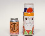 Hand Painted Italian Modernist Ceramic Figural Vase by Giovanni De Simone - Image 9