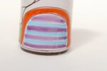Hand Painted Italian Modernist Ceramic Figural Vase by Giovanni De Simone - Image 15