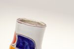 Hand Painted Italian Modernist Ceramic Figural Vase by Giovanni De Simone - Image 13