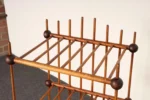 Folk Art Whimsy Stick and Ball Spindle Shelf / Etagere - Image 10