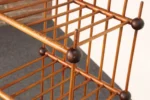 Folk Art Whimsy Stick and Ball Spindle Shelf / Etagere - Image 11