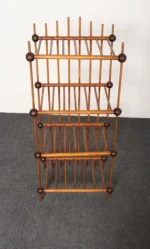 Folk Art Whimsy Stick and Ball Spindle Shelf / Etagere - Image 8