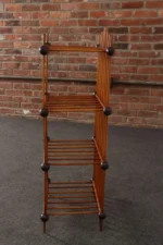Folk Art Whimsy Stick and Ball Spindle Shelf / Etagere - Image 5