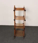 Folk Art Whimsy Stick and Ball Spindle Shelf / Etagere - Image 4