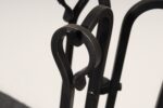 Vintage Hand-Forged Iron Fireplace / Fire Tool Set with Poker, Shovel, and Brush - Image 14