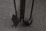 Vintage Hand-Forged Iron Fireplace / Fire Tool Set with Poker, Shovel, and Brush - Image 16