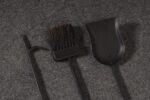 Vintage Hand-Forged Iron Fireplace / Fire Tool Set with Poker, Shovel, and Brush - Image 17