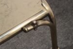 Vintage Karl Springer-Style Parchment Wrapped Trunk / Box on Nickel Plated Base - Image 23