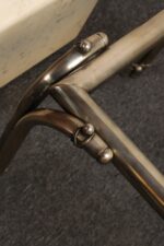 Vintage Karl Springer-Style Parchment Wrapped Trunk / Box on Nickel Plated Base - Image 24