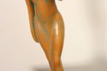 Pair of Vintage Male and Female Figural Carved Table Lamps by Clifford C Stasack - Image 24