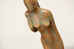 Pair of Vintage Male and Female Figural Carved Table Lamps by Clifford C Stasack - Image 23