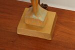 Pair of Vintage Male and Female Figural Carved Table Lamps by Clifford C Stasack - Image 27