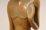 Pair of Vintage Male and Female Figural Carved Table Lamps by Clifford C Stasack - Image 18